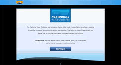 Desktop Screenshot of cawaterchallenge.org